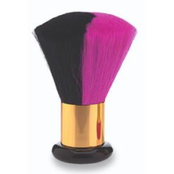 SIBEL Nekborstel Luxe Poney Roze/Zwart