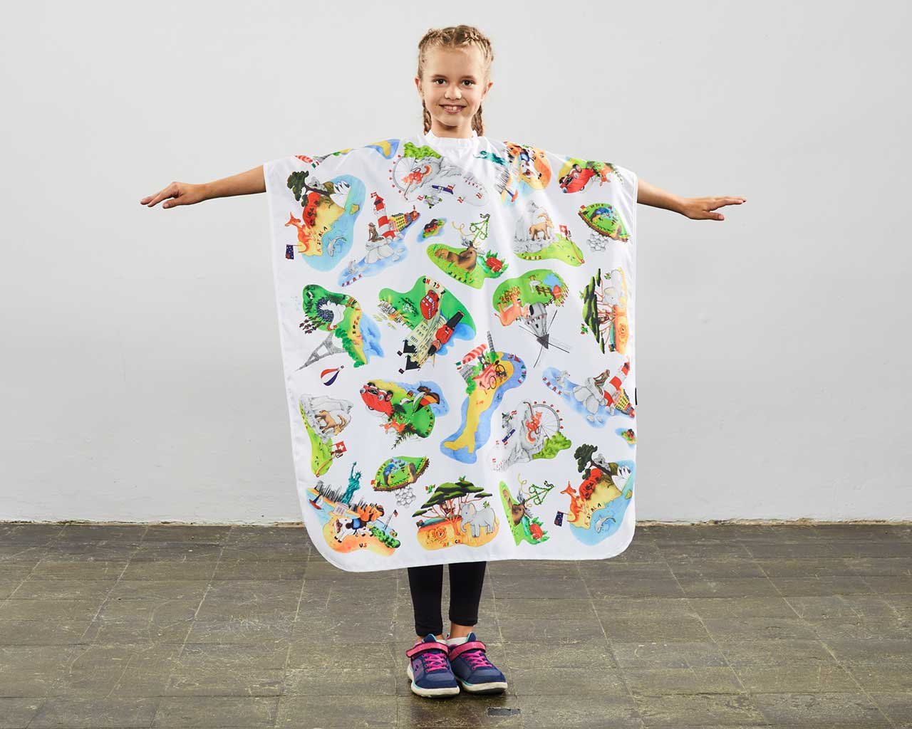 Trend-Design Kindermantel Kids World - Afbeelding 2
