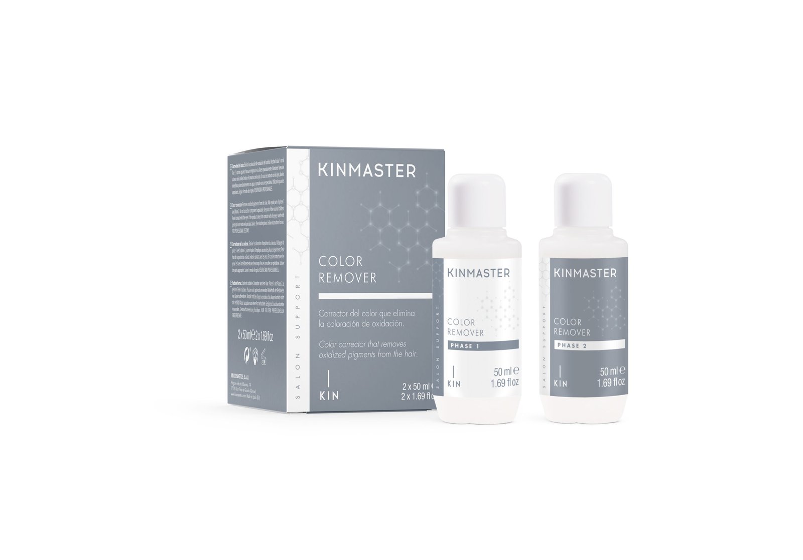 Kin master color remover 2x50ml
