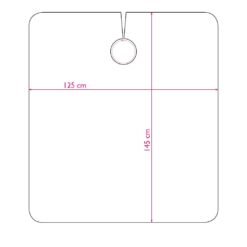 Trend-Design Kapmantel Neon Pink 93704