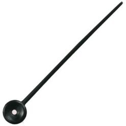 Comair Plastic Naalden Zwart 73MM 100St