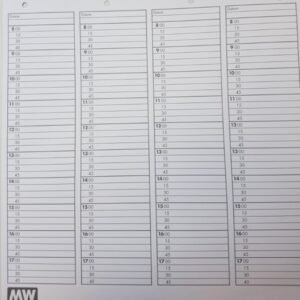 Afspraken Desk Vulling