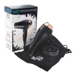 LIM HAIR FOHN MINI WR 3.0 BLACK ROSE ROSE GOLD
