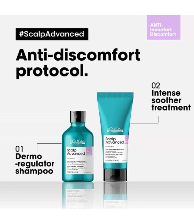 Loreal Serie Expert Sensitive Scalp Shampoo 500ml - Afbeelding 5