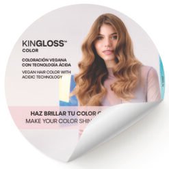 Kin gloss color deur sticker