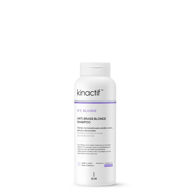 Kin actif anti brass blonde shampoo 300ml