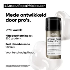 Loreal Serie Expert Absolut Repair Molecular Leave In Mask 100ml - Afbeelding 2