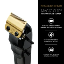 Wahl Black Cordless Magic Clipper 5-star