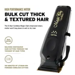 Wahl Cordless Barber Combo Black - Afbeelding 4