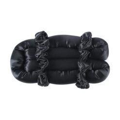 Beauty Pillow Luxury Silk Heatless Curls Black